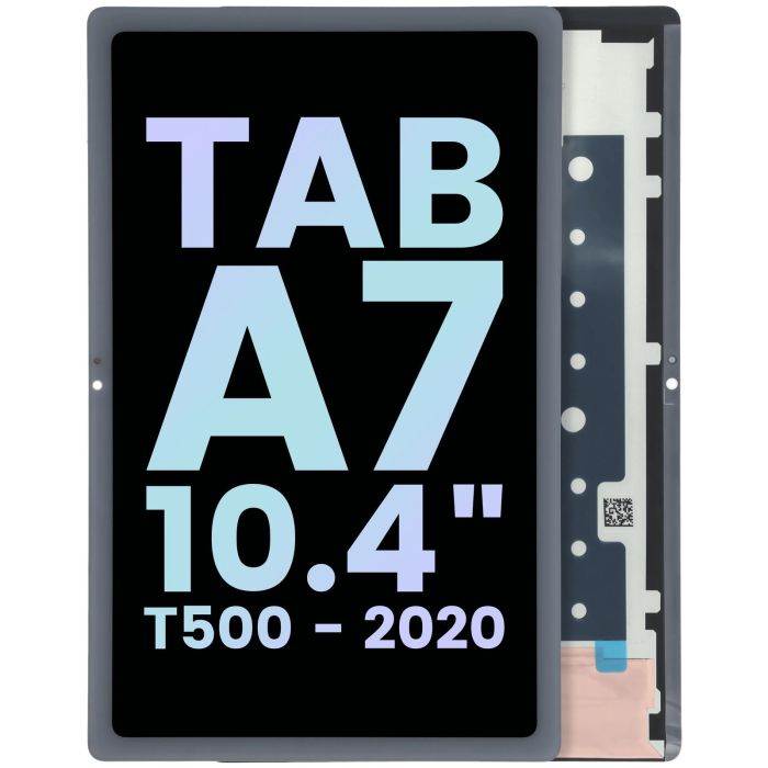 LCD Display ohne Rahmen für Galaxy Tab A7 (T500) (Service Pack) (Weiß)