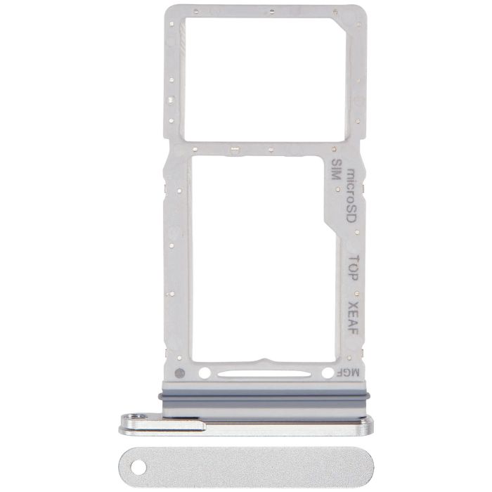 SIM-Kartenschacht Dual für Samsung Galaxy Tab S9 FE 10.9" (X516B/ 2023) (Silber)