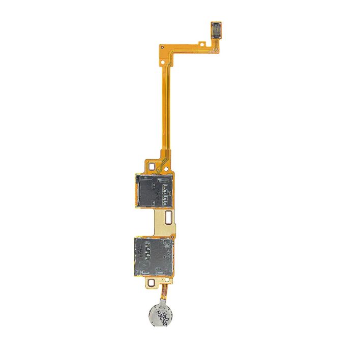 Sim und Memory Card mit Vibrationsmotor Flexkabel für Galaxy Note 10.1"