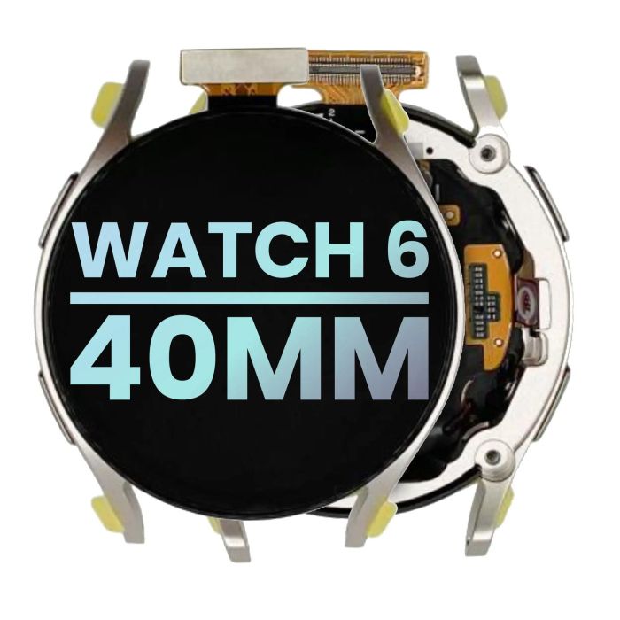 LCD Display für Galaxy Watch 6 (40mm) (LTE Version) (Service Pack) (Silber)