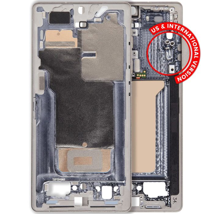 Mittelrahmen für Galaxy S25 Ultra (Titanium Pink Gold)