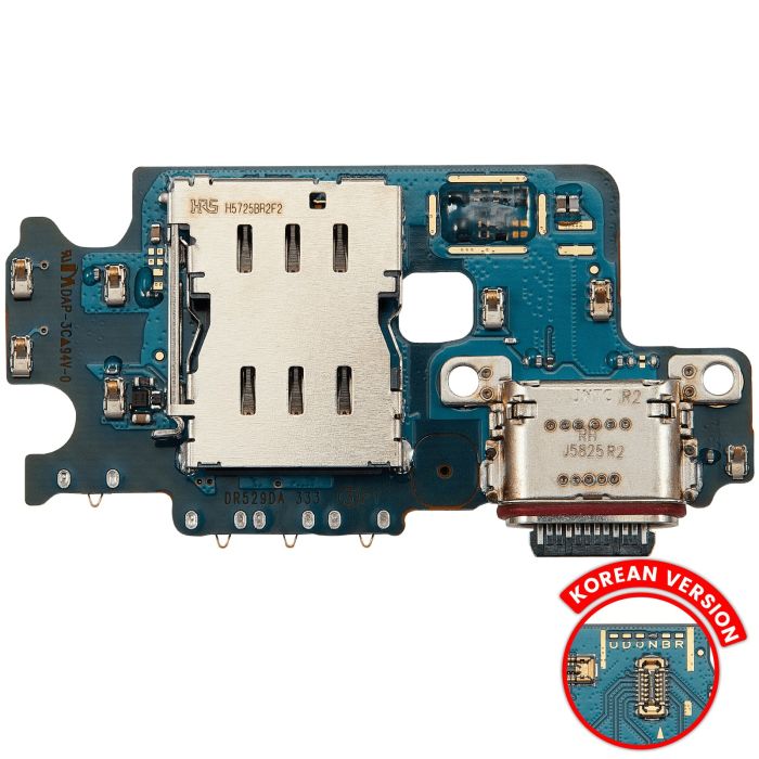 Ladebuchse Platine mit SIM-Kartenleser für Galaxy S25 5G (S931N)
