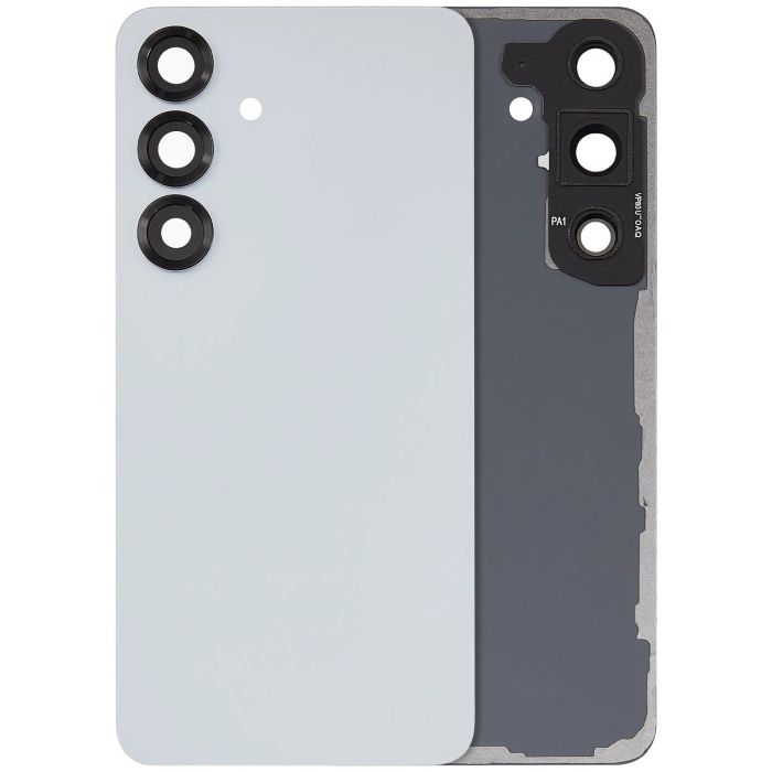 Rückglas mit Kameralinse für Galaxy S25 5G (ohne Logo) (Icy Blue)