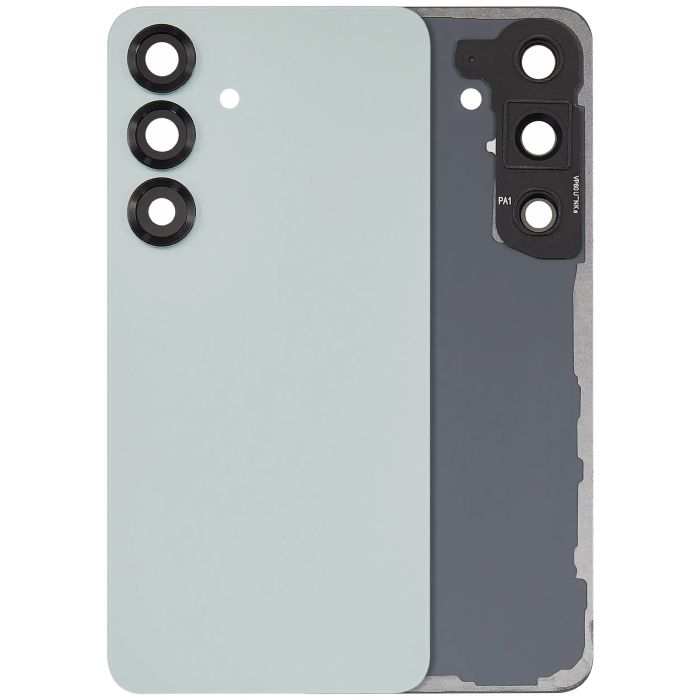 Rückglas mit Kameralinse für Galaxy S25 5G (ohne Logo) (Aftermarket Plus) (Mint)