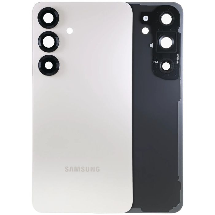 Rückglas mit Kameralinse für Samsung Galaxy S25 5G (Service Pack) (Pink Gold)