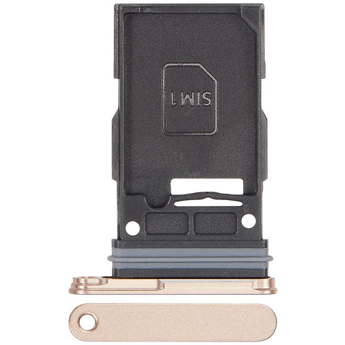 SIM-Kartenschacht Single für Samsung Galaxy S25/ S25 Plus (Premium) (Pink Gold)