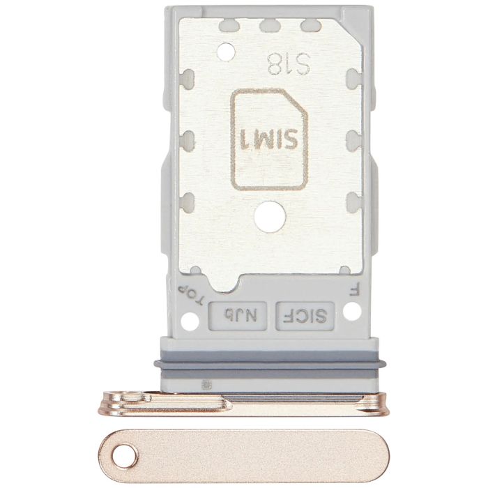 SIM-Kartenschacht Dual für Samsung Galaxy S25/ S25 Plus (Premium) (Pink Gold)