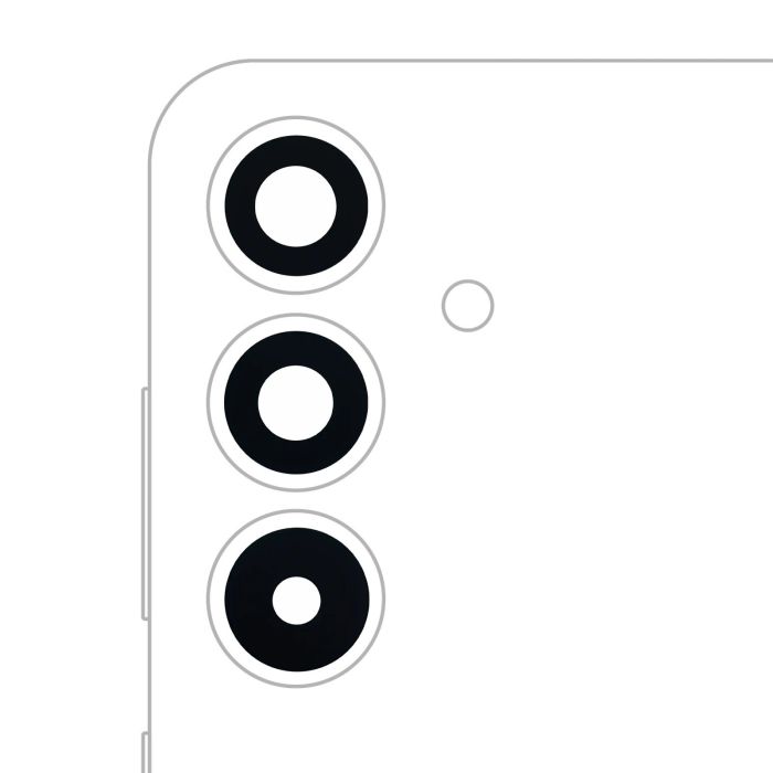 Rückkamera-Linse (nur Glas) mit Kleber für Galaxy S25 Plus 5G (All Colors)