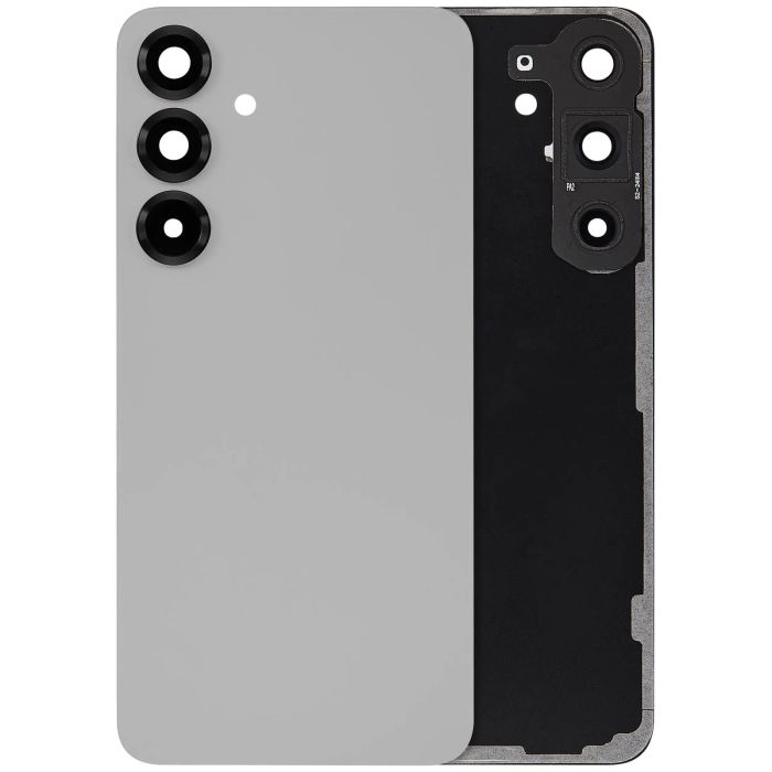Rückglas mit Kameralinse für Galaxy S25 Plus 5G (ohne Logo) (Silver Shadow)