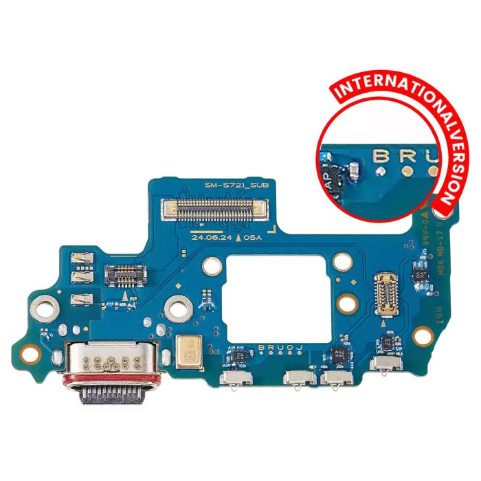 Ladebuchse Platine für Galaxy S24 FE 5G (S721B) (Premium)