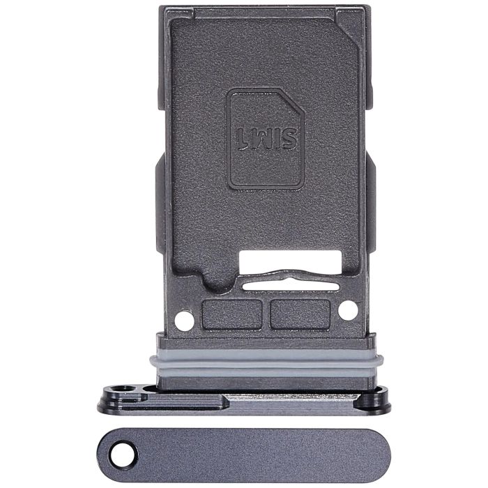 SIM-Kartenschacht Single für Samsung Galaxy S25/ S25 Plus (Premium) (Schwarz)
