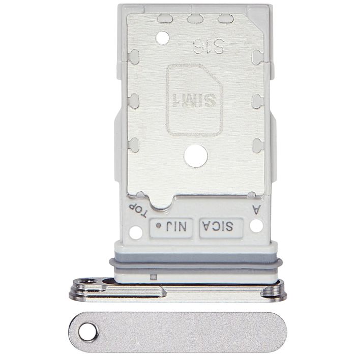 SIM-Kartenschacht Dual für Samsung Galaxy S25/ S25 Plus (Premium) (Weiß)
