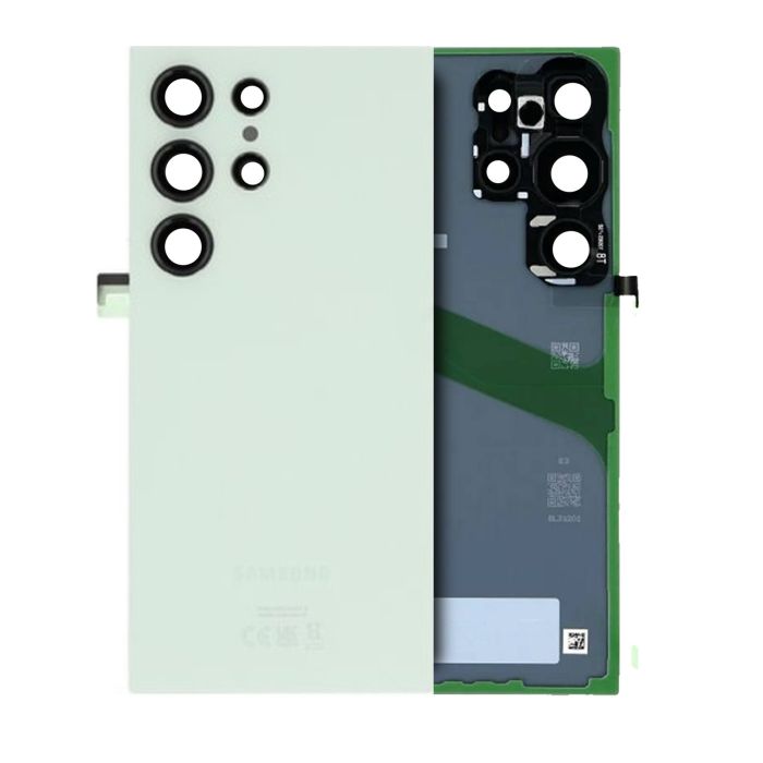 Rückglas mit Kameralinse für Galaxy S24 Ultra (Service Pack) (Jade Green)