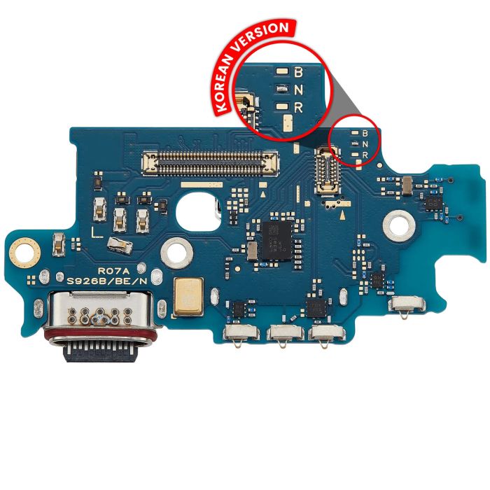 Ladebuchse Platine mit SIM-Kartenleser für Galaxy S24 Plus 5G (S926N)
