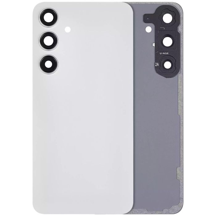 Rückglas mit Kameralinse für Galaxy S24 Plus 5G (ohne Logo) (Marble Gray)