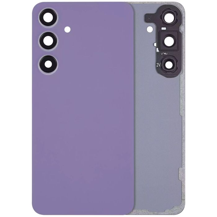 Rückglas mit Kameralinse für Galaxy S24 Plus 5G (ohne Logo) (Cobalt Violet)