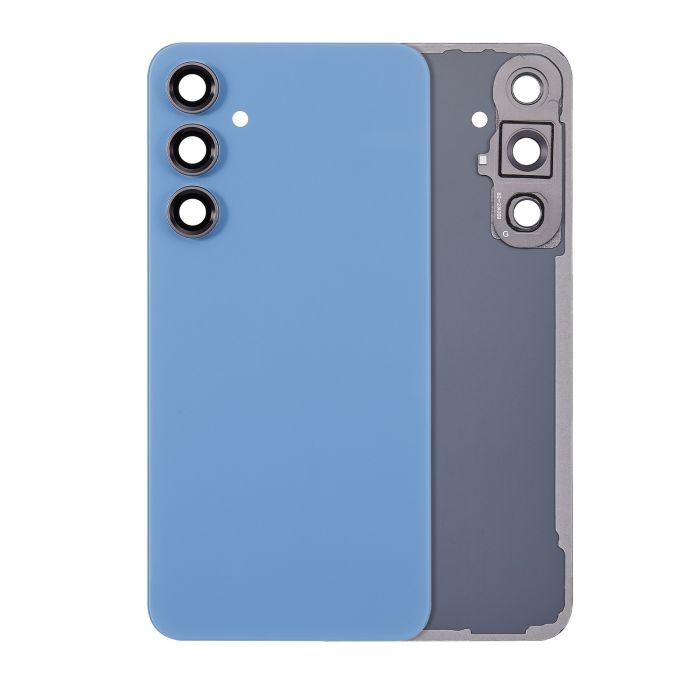 Rückglas mit Kameralinse für Galaxy S23 FE 5G (Aftermarket Plus) (Indigo)