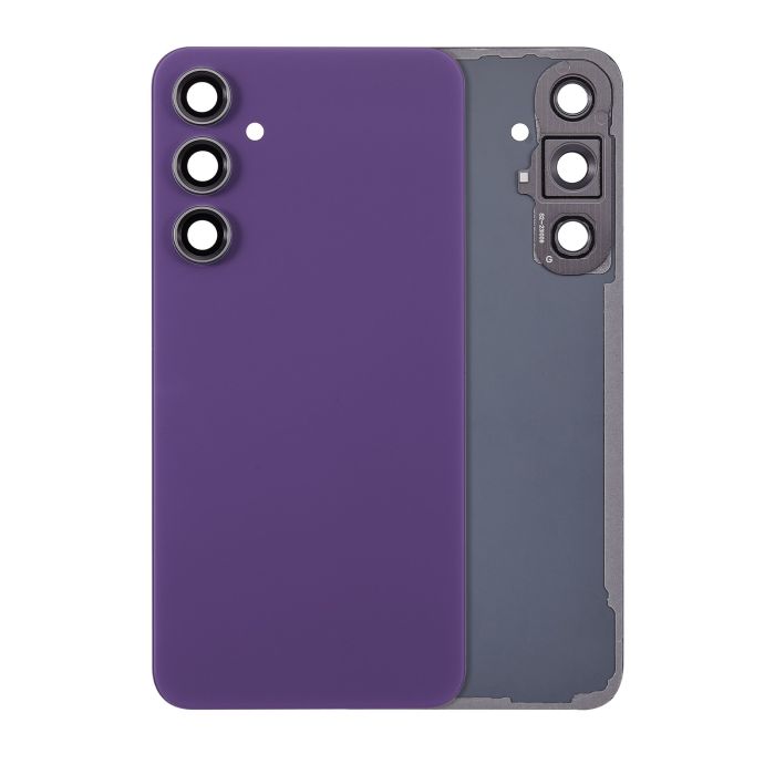 Rückglas mit Kameralinse für Samsung Galaxy S23 FE 5G (Aftermarket Plus) (Lila)