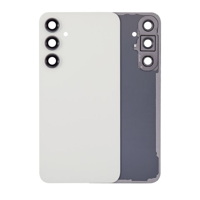 Rückglas mit Kameralinse für Samsung Galaxy S23 FE 5G (Aftermarket Plus) (Cream)