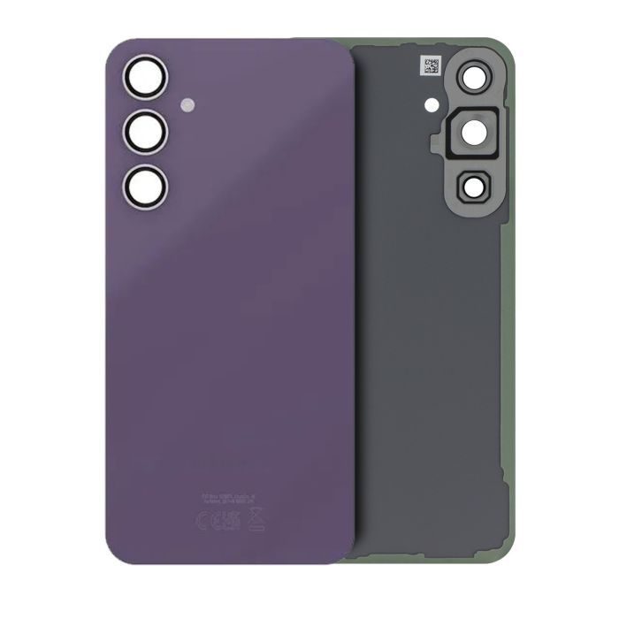 Rückglas mit Kameralinse für Samsung Galaxy S23 FE (Service Pack) (Lavendel)