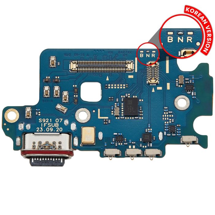 Ladebuchse Platine mit SIM-Kartenleser für Galaxy S24 5G (S921N)