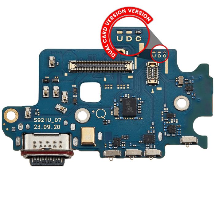 Ladebuchse Platine mit SIM-Kartenleser für Galaxy S24 5G (S9210)