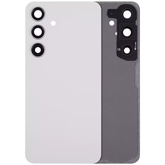 Rückglas mit Kameralinse für Galaxy S24 5G (ohne Logo) (Marble Gray)
