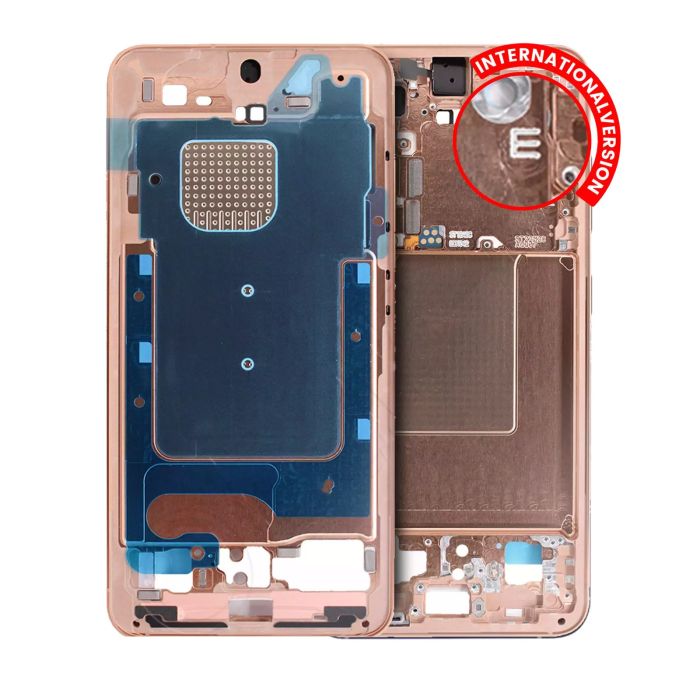 Mittelrahmen für Galaxy S24 5G (Service Pack) (Sandstone Orange)