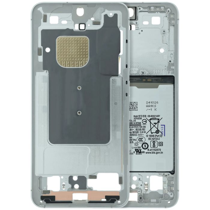 Mittelrahmen für Samsung Galaxy S24 5G (US version) (Service Pack) (Marble Grey)