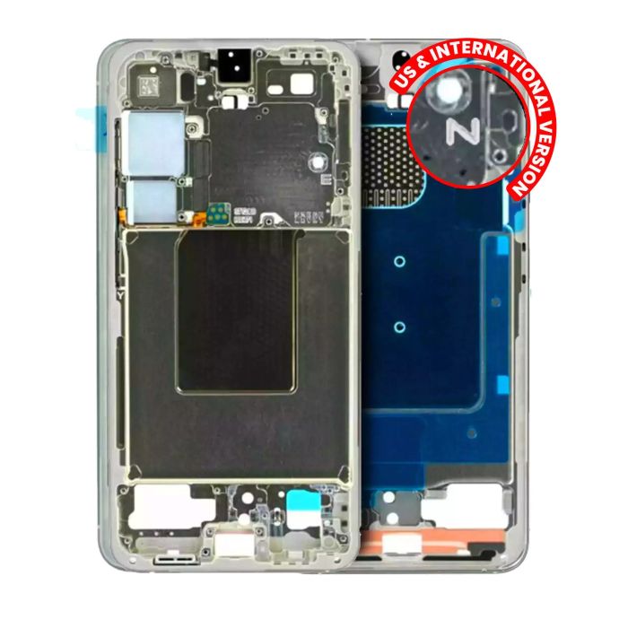 Mittelrahmen für Galaxy S24 5G (US & International Version) (Amber Yellow)