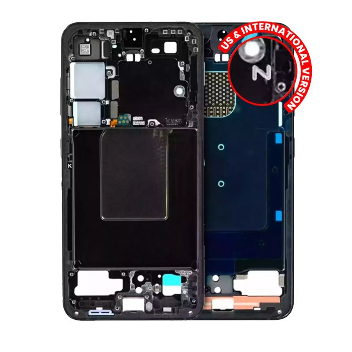 Mittelrahmen für Samsung Galaxy S24 5G (US & International Version) (Onyx Black)