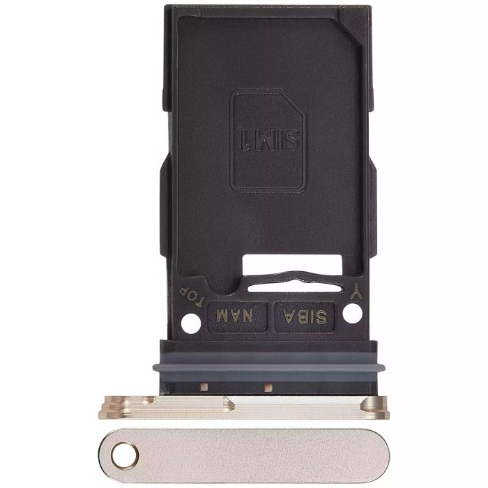 SIM-Kartenschacht Single für Samsung Galaxy S24 5G/ S24 Plus 5G (Amber Yellow)
