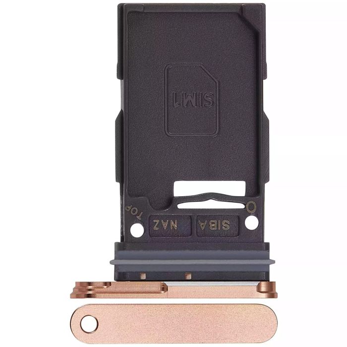 SIM-Kartenschacht Single für Galaxy S24 5G/ S24 Plus 5G (Sandstone Orange)
