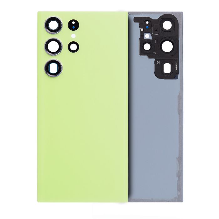 Rückglas mit Kameralinse für Galaxy S23 Ultra 5G (ohne Logo) (Lime)