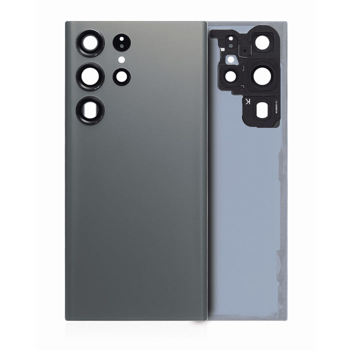 Rückglas mit Kameralinse für Galaxy S23 Ultra 5G (ohne Logo) (Grün)