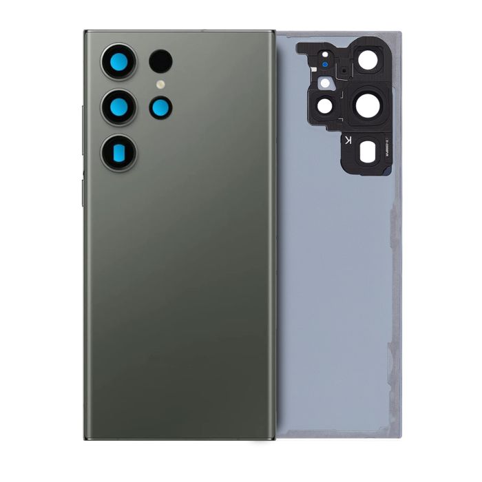 Rückglas mit Kameralinse für Samsung Galaxy S23 Ultra (Service Pack) (Grün)