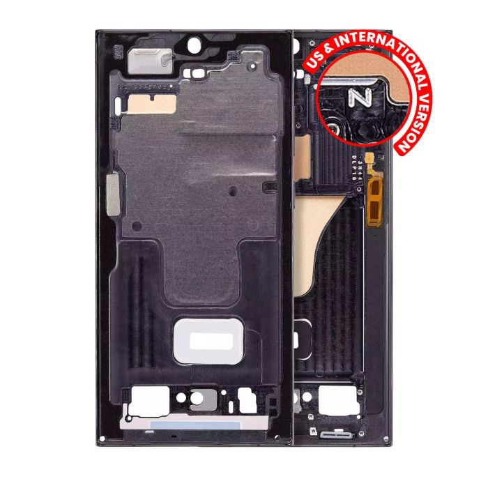 Mittelrahmen für Galaxy S23 Ultra 5G (US & International Version) (Graphit)