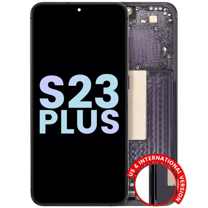 OLED Display mit Rahmen für Galaxy S23 Plus 5G (US & International)