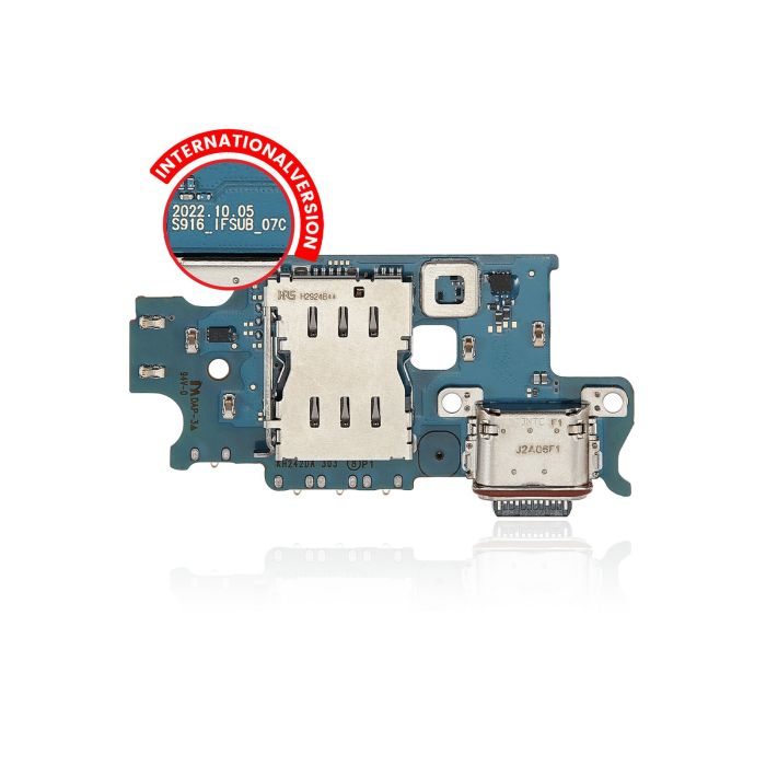 Ladebuchse Platine mit SIM-Kartenleser für Galaxy S23 Plus 5G (S916B)