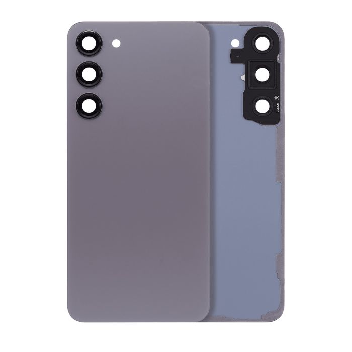 Rückglas mit Kameralinse für Galaxy S23 Plus 5G (ohne Logo) (Graphit)