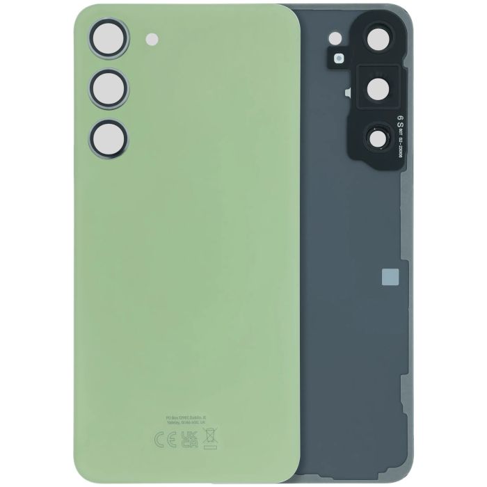 Rückglas mit Kameralinse für Galaxy S23 Plus (S916B) (Service Pack) (Lime)