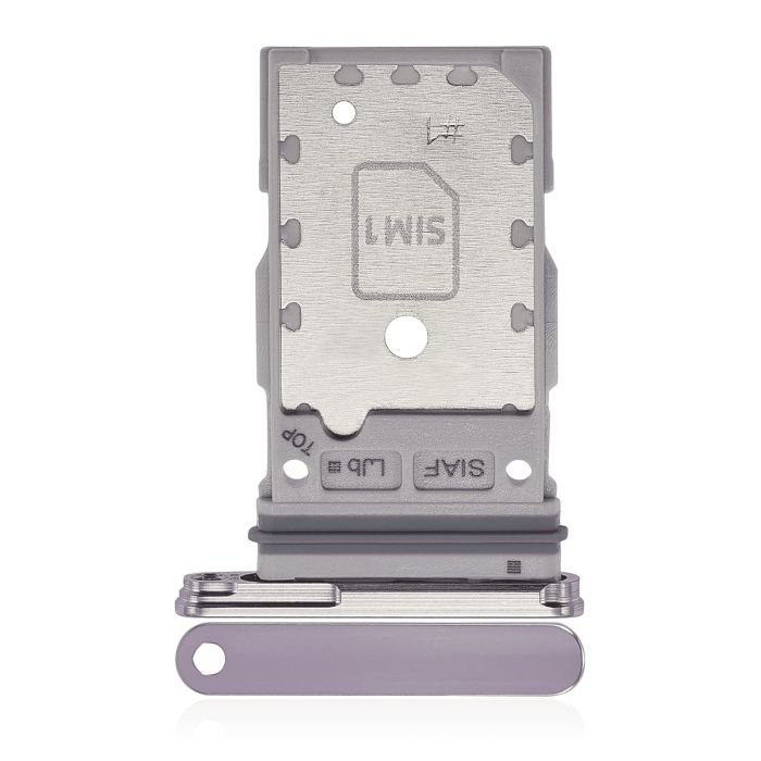SIM-Kartenschacht Dual für Samsung Galaxy S23 5G/ S23 Plus 5G (Lavendel)