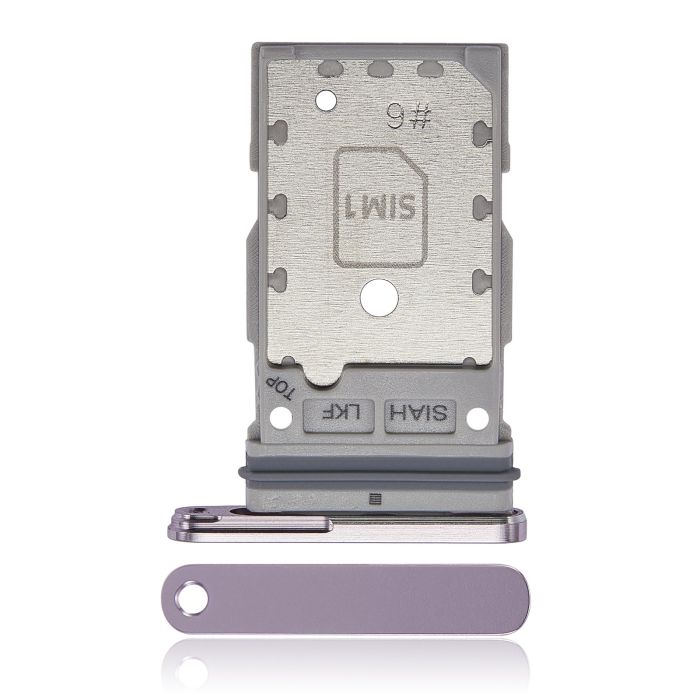 SIM-Kartenschacht Dual für Samsung Galaxy S23 Ultra 5G (Lavendel)