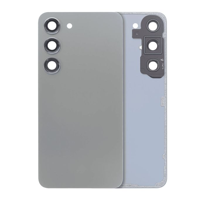 Rückglas mit Kameralinse für Galaxy S23 5G (ohne Logo) (Aftermarket Plus) (Grün)