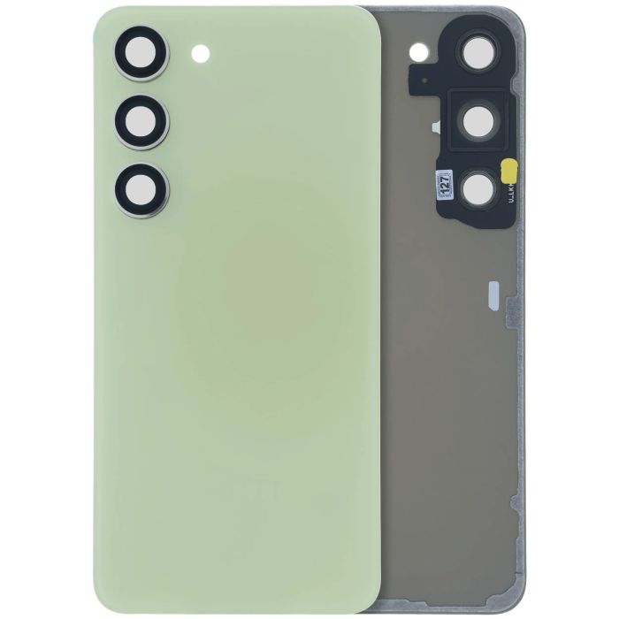 Rückglas mit Kameralinse für Samsung Galaxy S23 (Service Pack) (Lime)