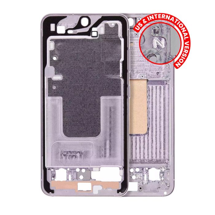 Mittelrahmen für Samsung Galaxy S23 5G (US & International Version) (Lavendel)