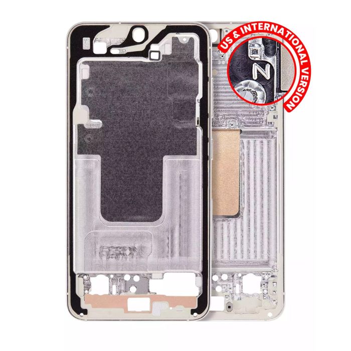Mittelrahmen für Samsung Galaxy S23 5G (US & International Version) (Cream)