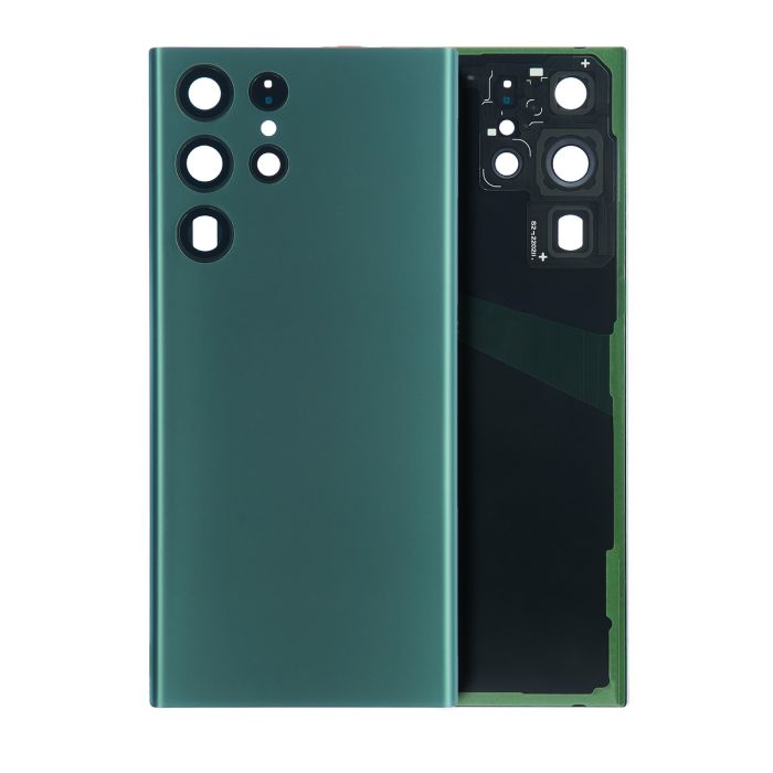 Rückglas mit Kameralinse Samsung Galaxy S22 Ultra (Service Pack) (Grün)