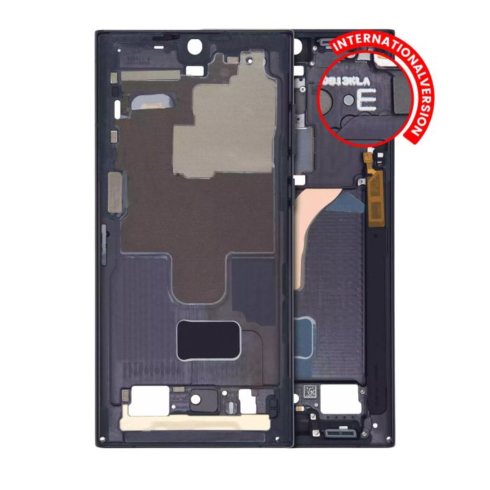 Mittelrahmen für Galaxy S22 Ultra 5G (Internationale Version) (Phantom Black)