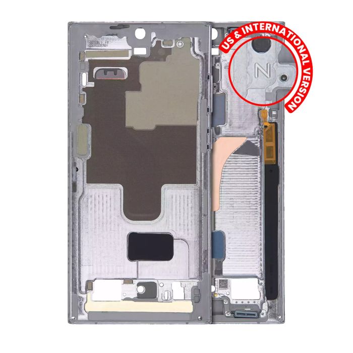 Mittelrahmen für Galaxy S22 Ultra 5G (US & International Version) (Graphit)